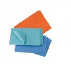 SERVILLETA-BABERO DISP.MEDIC. NARANJA 500U DISPOTEX