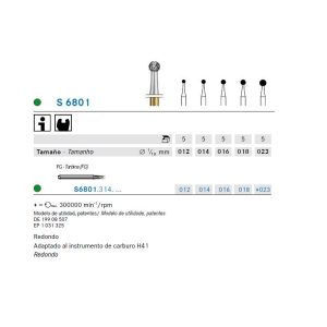 S6801.314.016 FRESA DIAMANTE FG CX5 KOMET
