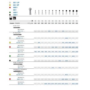 801.314.014 FRESA DIAMANTE FG CX5 KOMET