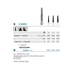 S6850.314.018 FRESA DIAMANTE FG CX5 KOMET