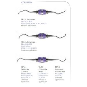 CURETA COLUMBIA 4R/4L OCTOGONAL HU-FRIEDY