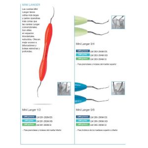 CURETA MINI LANGER 3/4 (283-284) LM