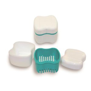 CAJAS PROTESIS CON BANDEJA COLOR BLANCO 4U