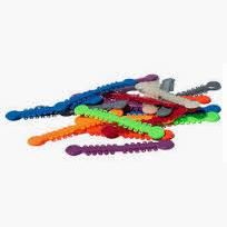 LIGADURAS ELASTIC NI¥O TURQUESA 1008U G&H WIRE