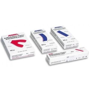 PAPEL ARTICULAR HANEL FILM AZUL 2 LADO 12 MIC ROLLO 80MM 25M 207507