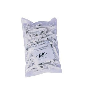 PINZAS PORTA PLACAS PLAST. 100U