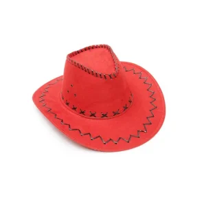 Sombrero Vaquero Rojo Infantil