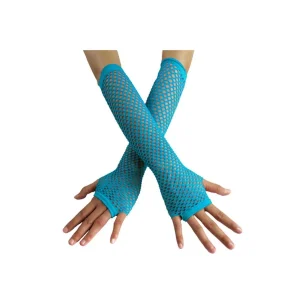 Guantes Red Largos Azul Claro