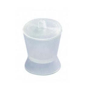 TACITA SILICONA TRANS TAPA GRANDE MESTRA