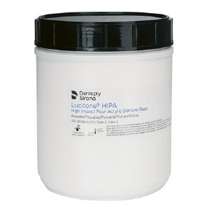LUCITONE HIPA POLVO 2 X1000 GRS ORIGINAL OPAQUE VEINED DENTSPLY