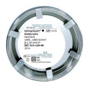 ALAMBRE DENTAURUM ROLLO EST DIAMANTE 1.2MM 10M DURO