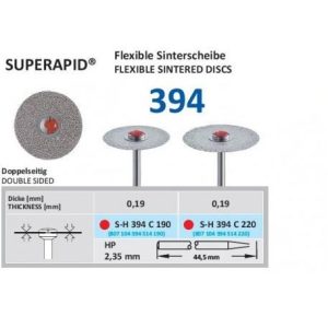 HORICO DISCO SUPERAPID 394C.190 PM MACIZO