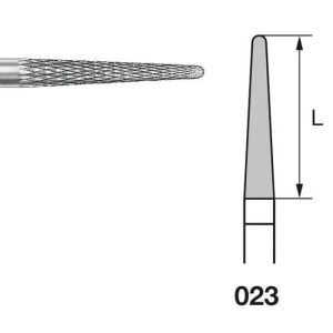 H261DF.104.023 FRESA TUNGSTENO PM CX1 KOMET