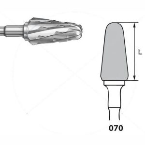 H79SGEA.104.070 FRESA TUNGSTENO AZUL PM KOMET