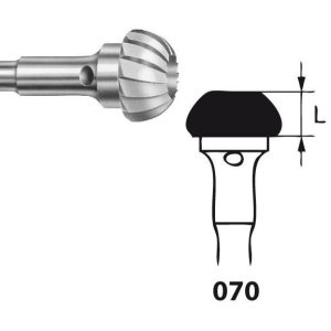H98.104.070 FRESA TUNGSTENO PM CX1 KOMET