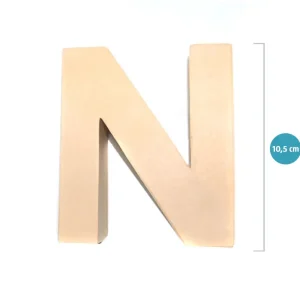 Letra Scrap Papel Pequeño – N