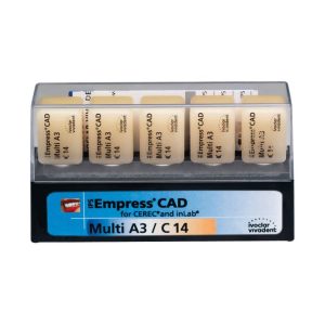 EMPRESS CAD CEREC MULTI C14 BL3 CX5 IVOCLAR