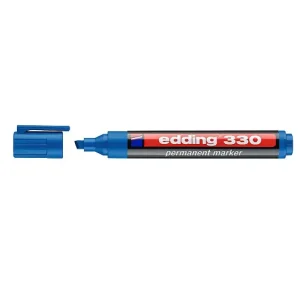 Marcador Permanente EDDING 330 Azul Claro