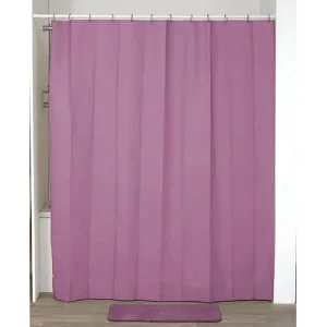 Cortina de Ducha PEVA – Aberenjenado