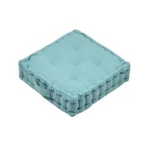 Cojín de Suelo Marlow Turquesa 45x45x10cm