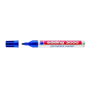 Marcador Permanente EDDING 3000 Azul