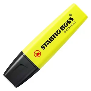 Marcador Stabilo Boss Amarillo