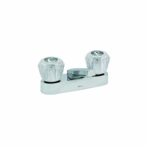 Mezcladora De 4 Para Lavabo Con Cubierta Y Manerales De Acrilico Dica 4048A