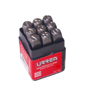 Juego De Numeros De Golpe 6 MM (1/4″) Urrea 42N6