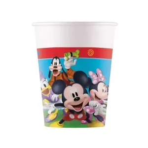 Vasos Cartón Mickey Mouse Mouse 200ml