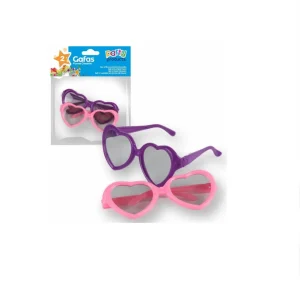 Set 2 Gafas Corazones