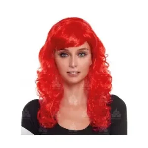 Peluca Ondas Roja