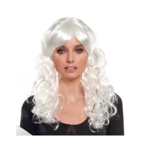 Peluca Ondas Blanca
