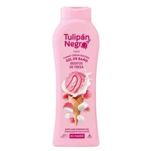 Tulipán Negro Gel Baño Yummy Besitos de Fresa