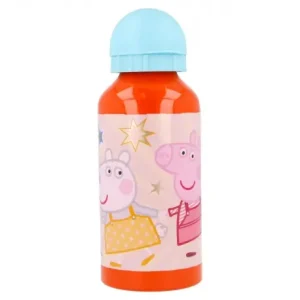 Botella Aluminio 400 ML Peppa Pig Kindness