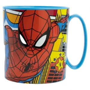 Taza Micro 390 ML Spiderman Arachnid Grid