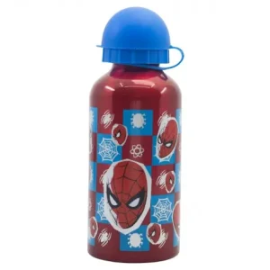 Botella Aluminio 400 ML Spiderman Midnight Flyer