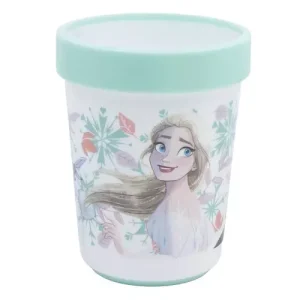 Vaso Antideslizante Premium Bicolor 260 ML Frozen Snow Tale