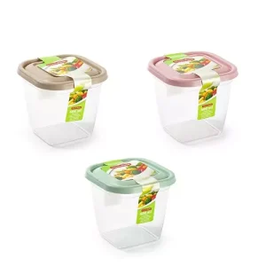 Fiambrera Cuadrada 600ml VRM