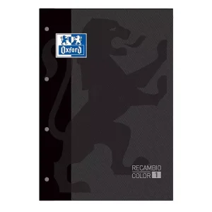 Recambio Oxford Tapa Blanda 80H Negro