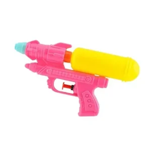 Pistola Agua Plástico Neón 19CM