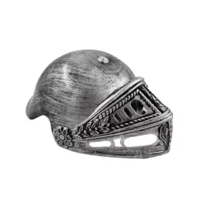 Casco Caballero Plateado