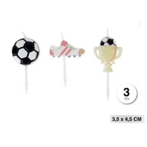 Vela Futbol 3pcs