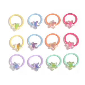 Set Goma Infantil Estrellas 2pcs