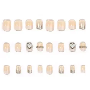 Uñas Postizas Adhesivo 24pcs