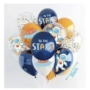 Set de Globos Astronauta 15pcs