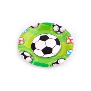 Platos Cartón Fútbol 18cm