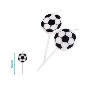 Velas Cumpleaños Fútbol 5pcs