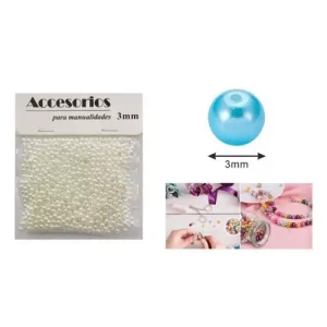 Perlas Imitación Beige 3MM