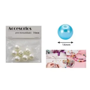 Perlas Imitación Beige 14MM