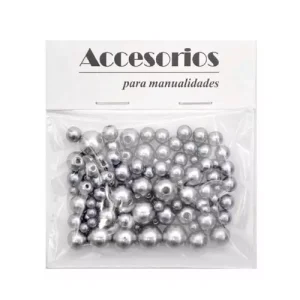 Perlas Imitación Plata 4-10MM